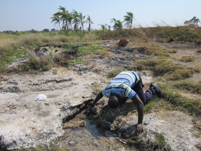 feeding the hot water god