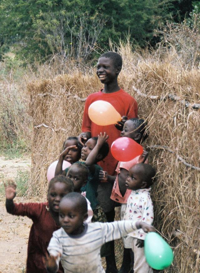 chasing us for more balloons