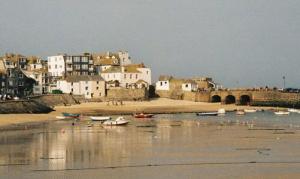 Harbour, St Ives, Cornwall. Barbara Hepworth moved to St Ives during World War II and stayed