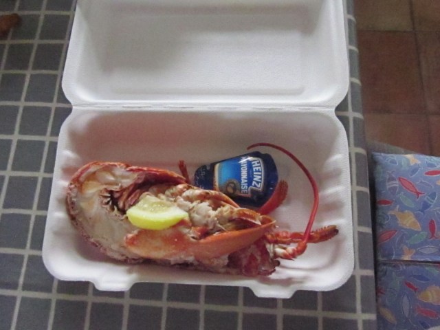 Half lobster (local) from Aberdaron