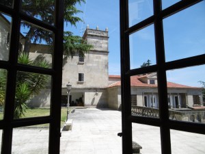 View through our open window