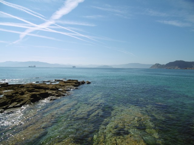 View from the landing point