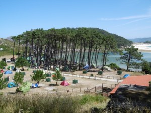 A campsite - we're seriously considering it ... beats midges in Beddgelert!