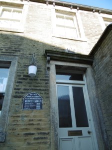 The tiny house in which the eight Brontes lived